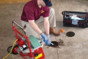 Floor Drain Sewer Repair