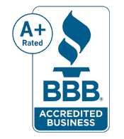 BBB Accredited Business A+ Rated Badge Discount Plumbers and Drain Cleaning Service